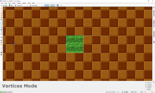 Inserting a vertex into a linedef in Vertices Modes to split it.